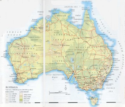 map of Australia; source WR