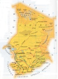 map of Chad; source: WR