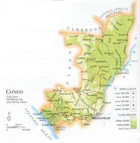 map of Congo Brazzaville; source: WR