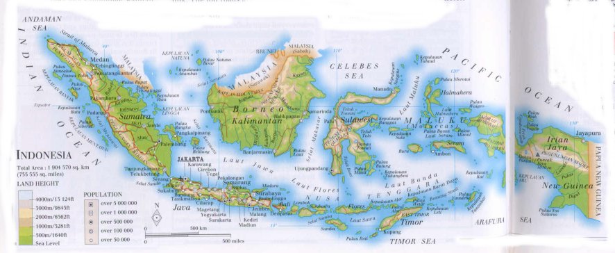 map of Indonesia; source: WR