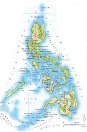 map of the Philippines; source: WR