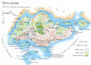 map of Singapore; source WR