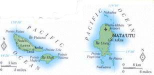 map of Wallis and Futuna